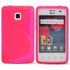 LG Optimus L3 ΙΙ Dual Ε435 - Θήκη Σιλικόνης Gel TPU S-Line - Λαμπερό Ροζ OEM LG Optimus L3 ΙΙ Dual Ε435 - Θήκη Σιλικόνης Gel TPU S-Line - Λαμπερό Ροζ OEM